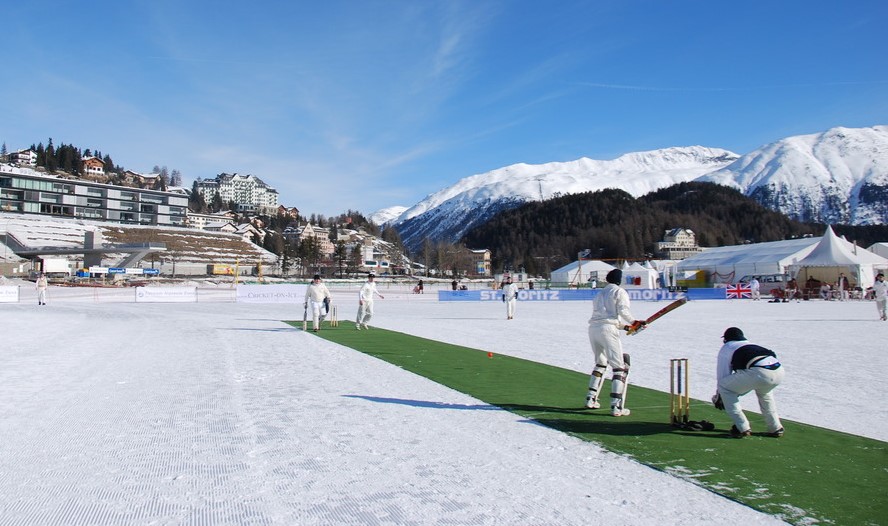 St Moritz Ice Cricket