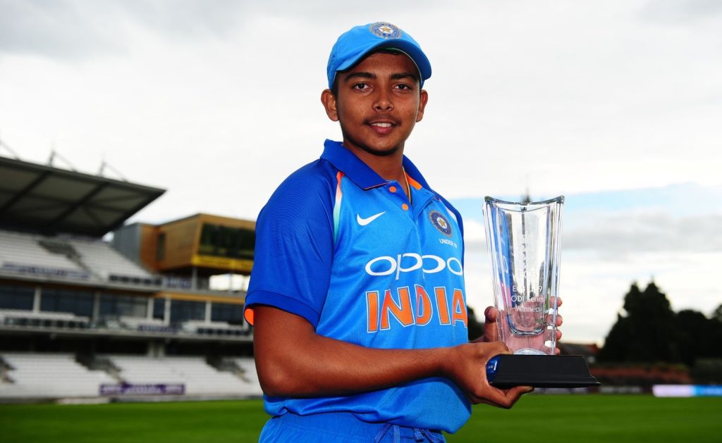 Prithvi Shaw