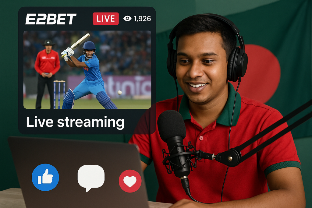 E2bet Live streaming