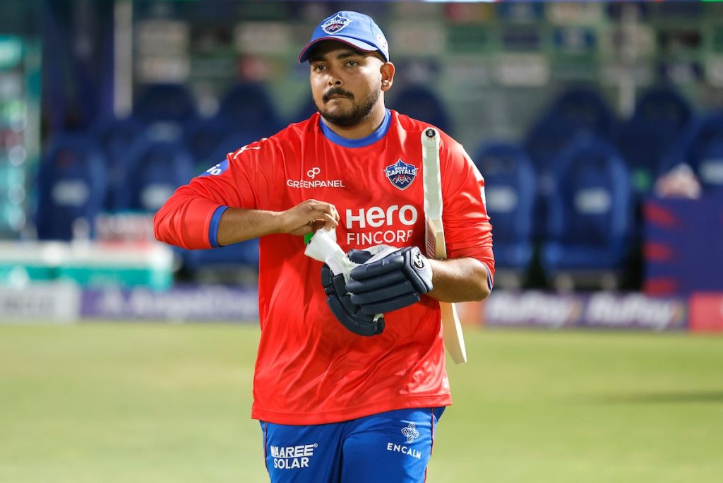 Prithvi Shaw