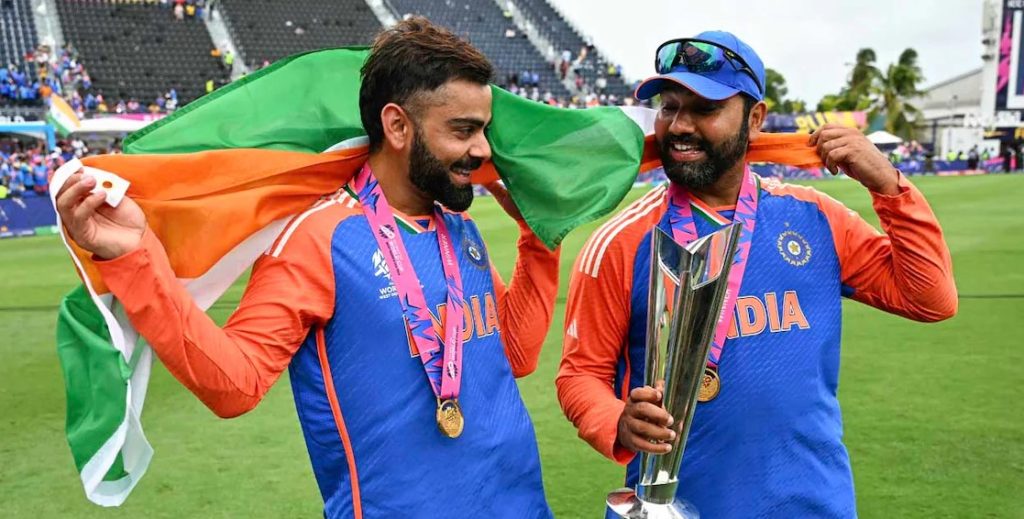 Virat Kohli and Rohit Sharma